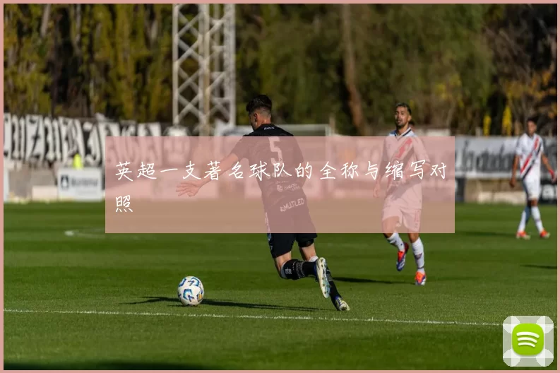 英超一支著名球队的全称与缩写对照