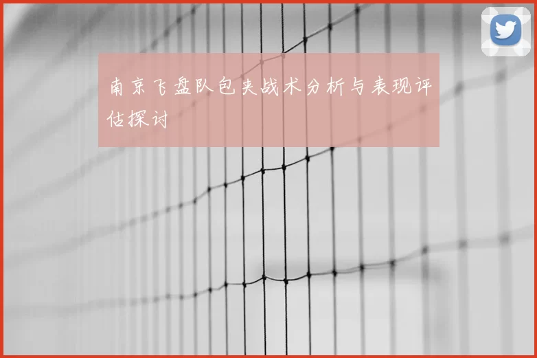 南京飞盘队包夹战术分析与表现评估探讨